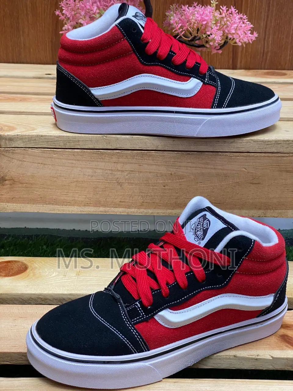 Quality ( Two Colors ) High Top Vans