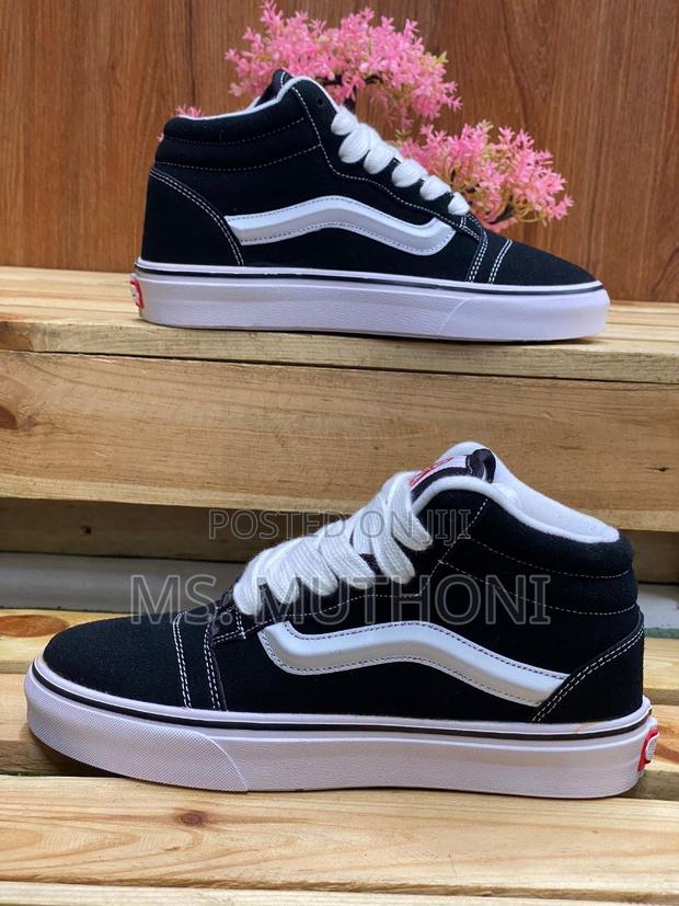 Quality ( Two Colors ) High Top Vans - thumbnail 3