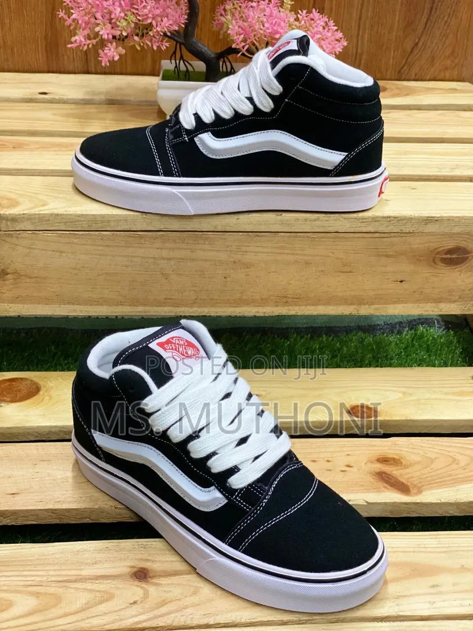 Quality ( Two Colors ) High Top Vans