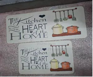 Grey Themed Kitchen Mats