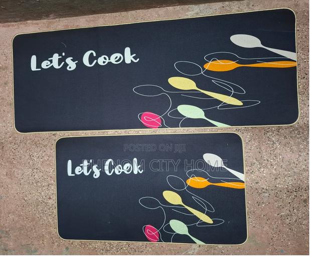 Blackish Rubber Bottom Kitchen Mats - thumbnail 2