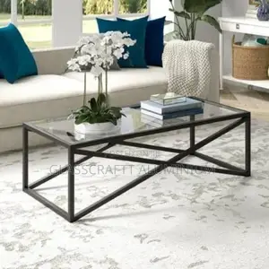 Clear Glazed Coffee Table