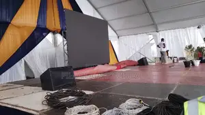 Led Panels Set Up Stage