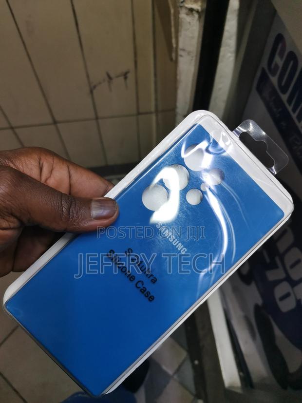 Blue TPU Silicone Case for Samsung Galaxy S24 Ultra - thumbnail 2