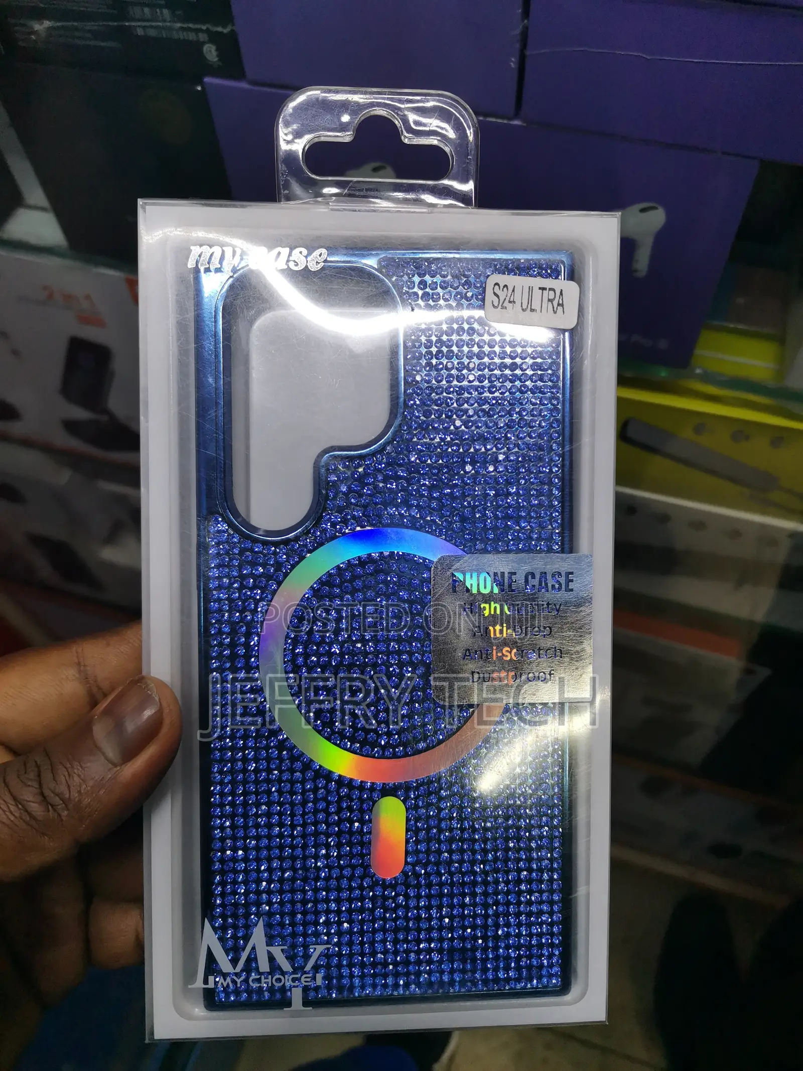 Crystal Rhinestone Magsafe for Samsung S24 Ultra