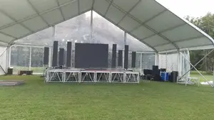 Modern Tents Led Panels Screen Stage for Services