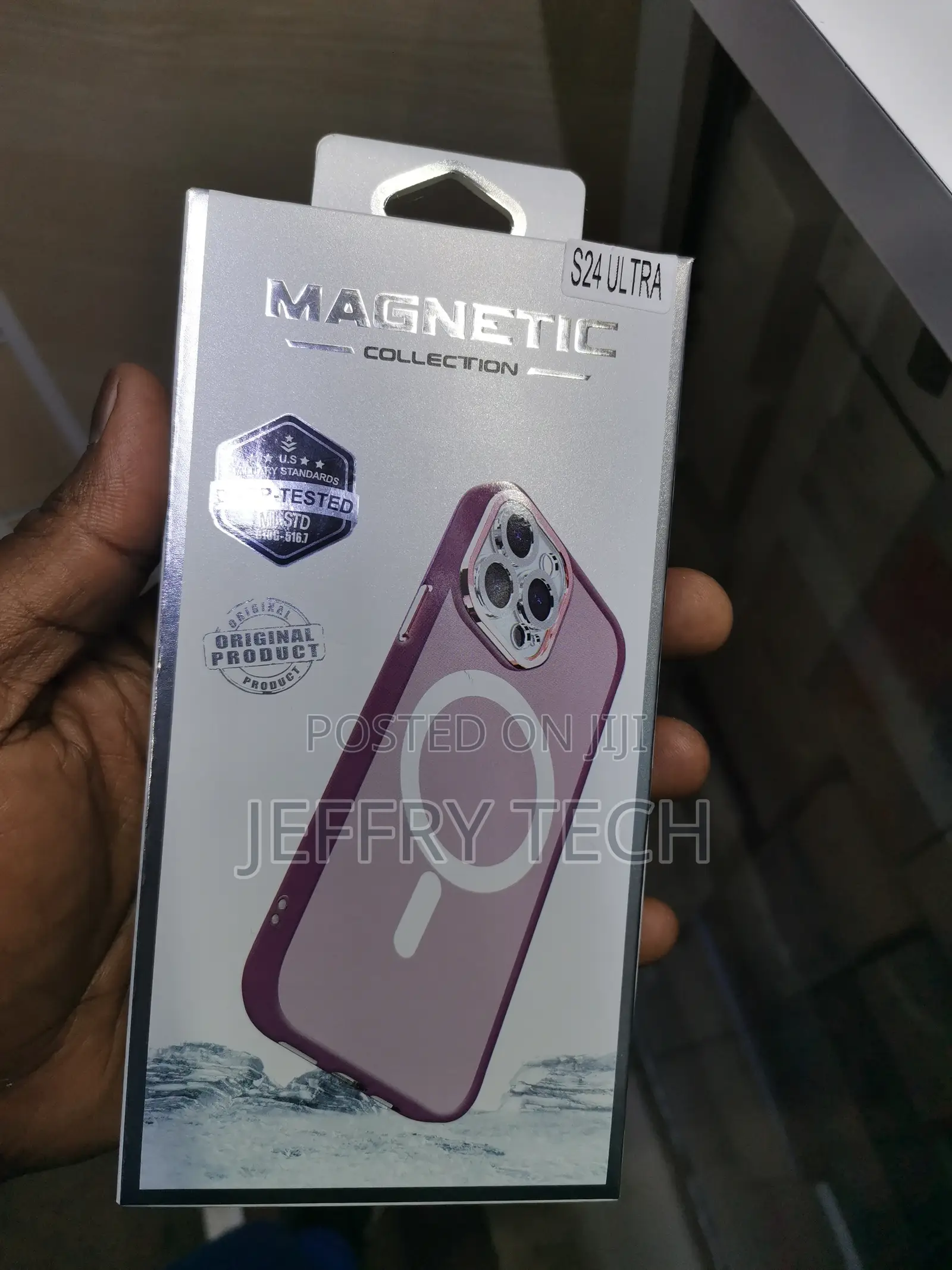 Color Bumper Case (Magsafe) for Samsung S24 Ultra Case