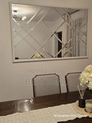 Beveled Mirrors and Waiscoting