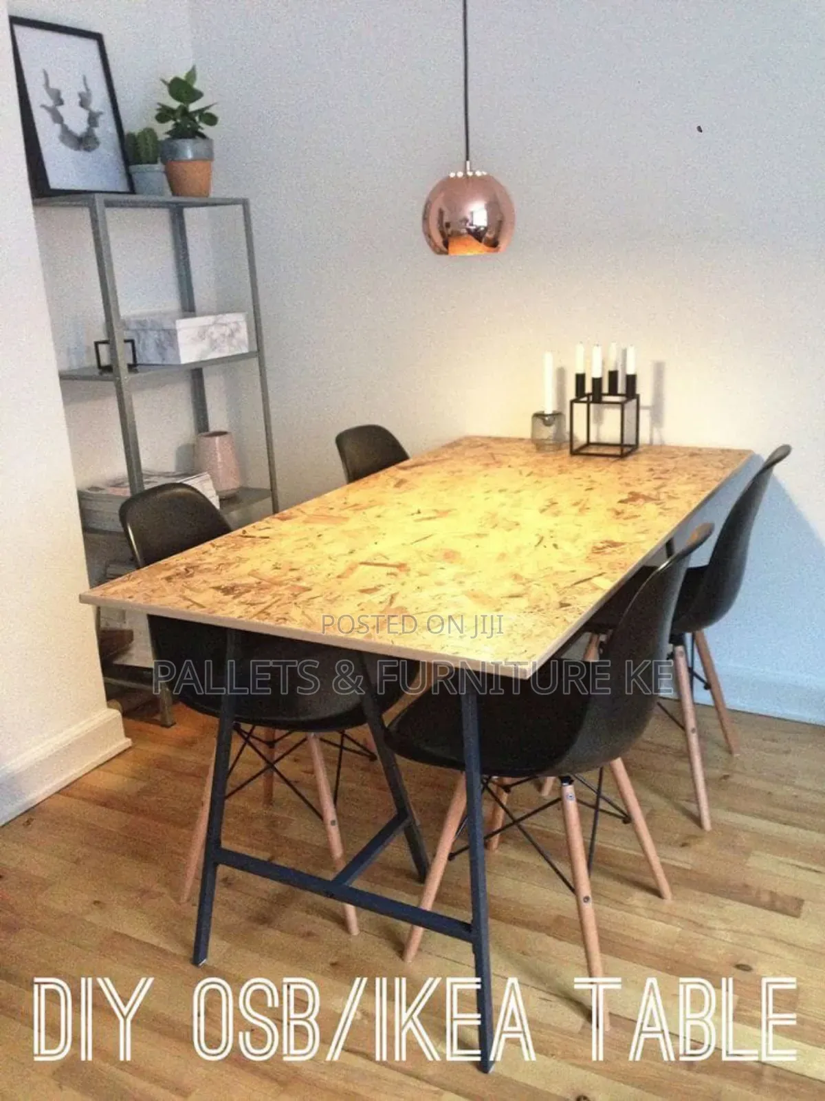 Steel Table With Osb Top