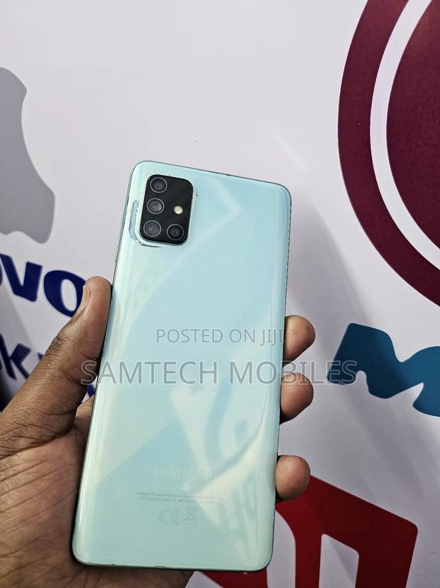 Samsung Galaxy A71 128 GB Blue - thumbnail 3