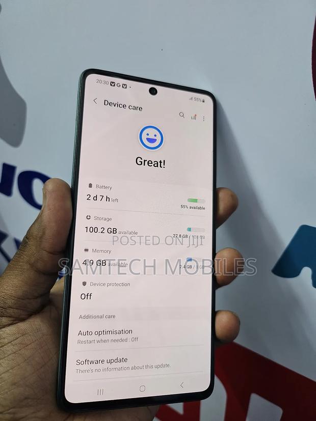 Samsung Galaxy A71 128 GB Blue - thumbnail 4