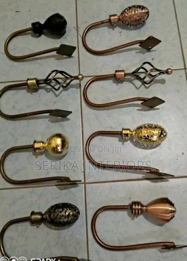 Jua Kali Curtain Holders