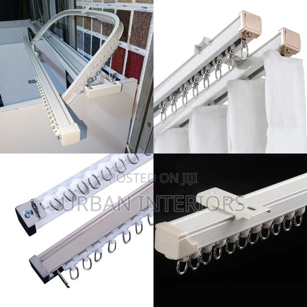 White Curtain Rails White Curtain Rails