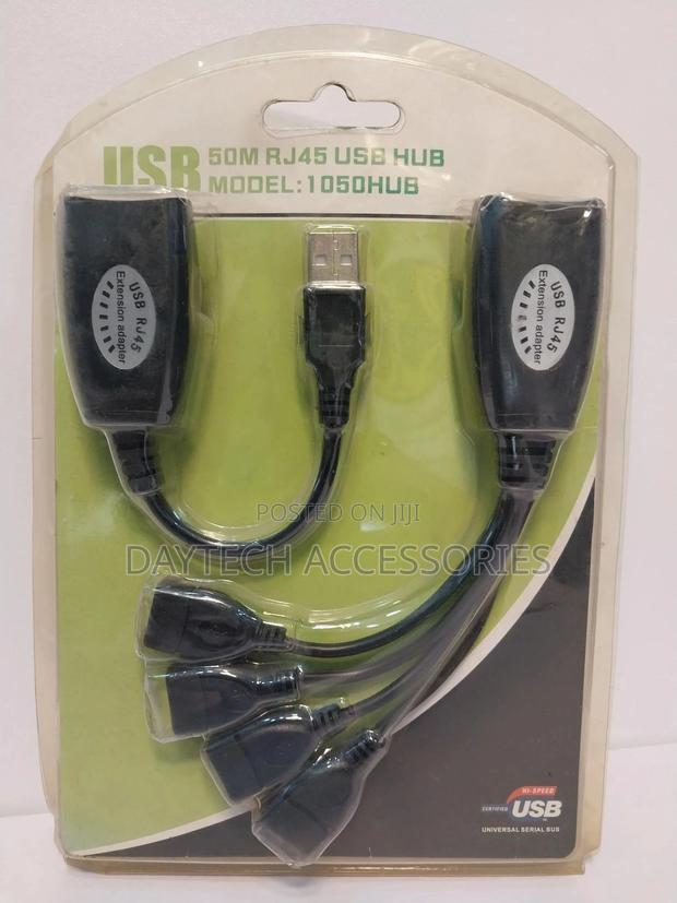 Usb Extender Adapter Over Rj45 (Up to 50m Cat5e/6)