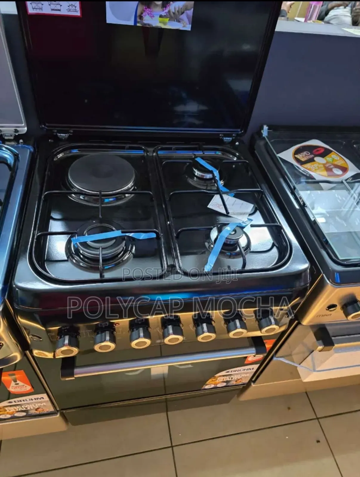 Mika 60x60 Standing Cooker 3g+1e