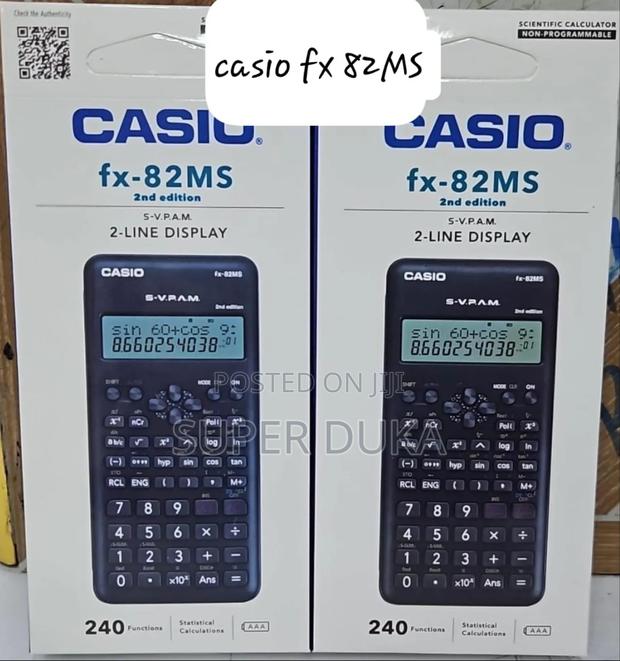 Scientific Calculator.Casio 2nd Edition FX-82MS.Approved - main view