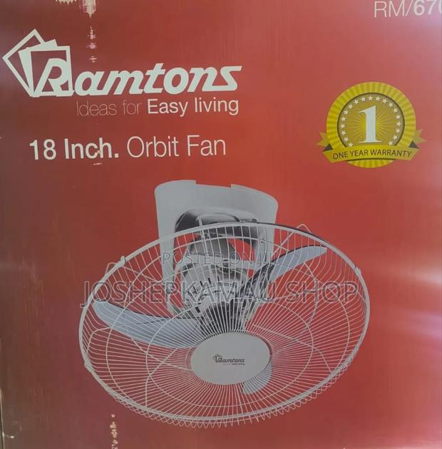 18 Inch Ramtons Orbit Fan - main view
