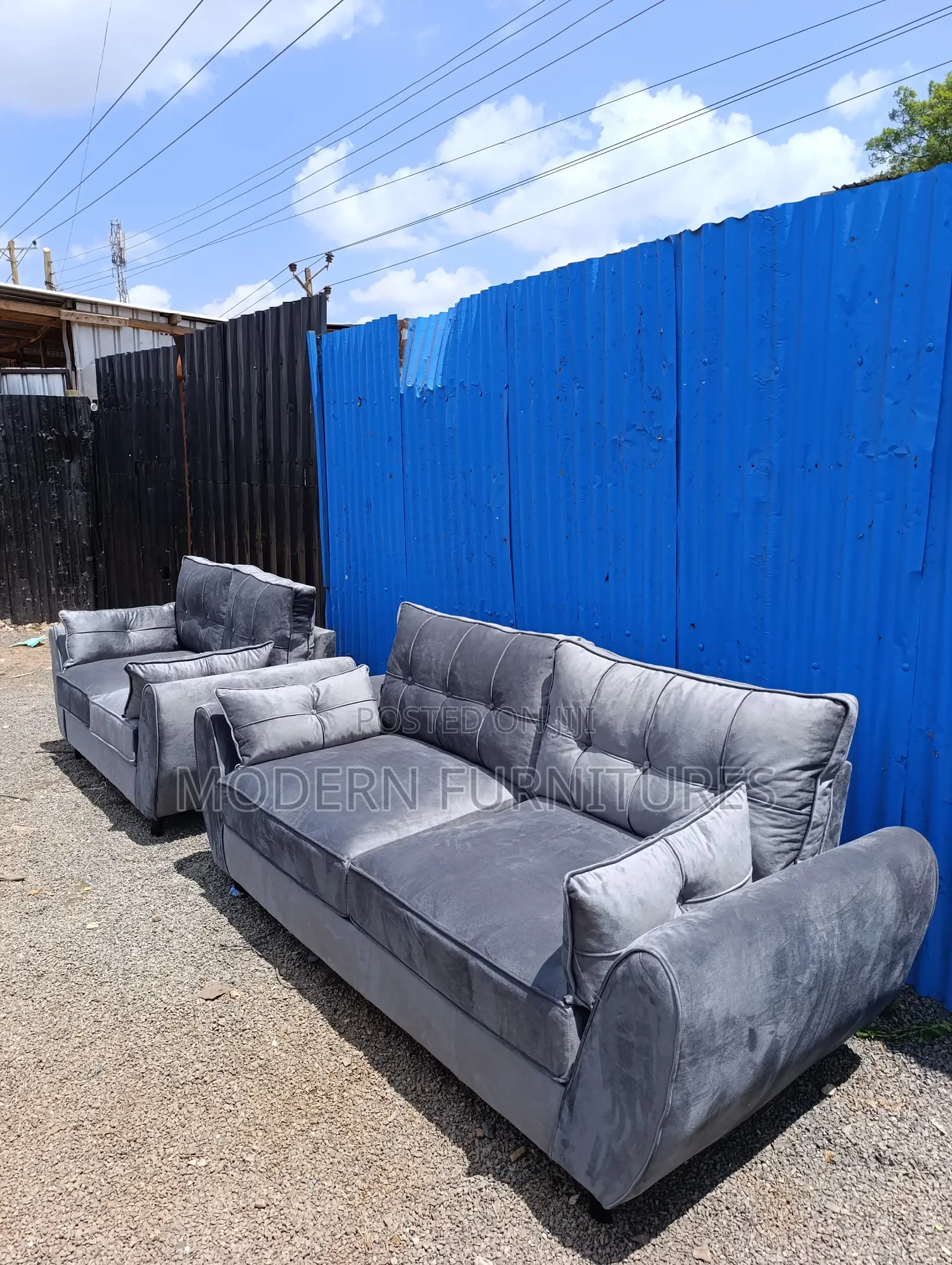 The Luxe Lounge 5 Seater Sofa With Plush Cushions