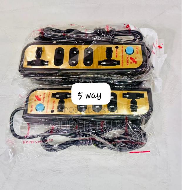 5 Way Extension Socket.Taoben New TB 209 Extention