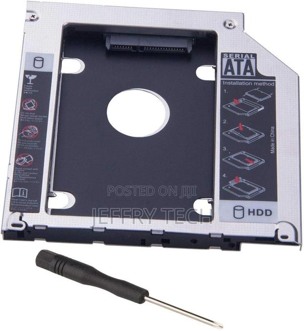 Hard Drive Caddy 9.5mm 2nd HDD Caddy Tray Adapter SSD Enclos