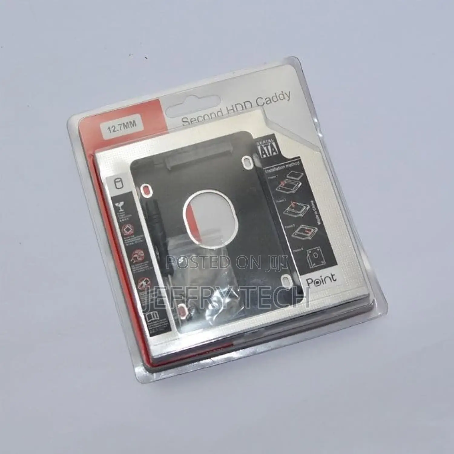 Rack HDD DVD Caddy 12.7mm Point