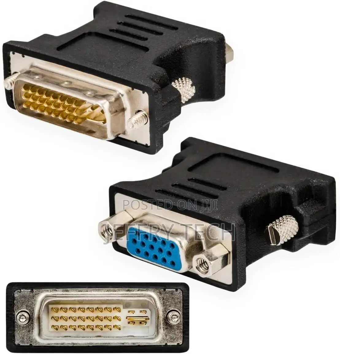 Zonic DVI Male (24 + 5) to VGA Female (15 Pin) Converter