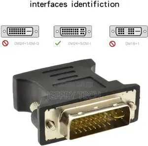 Zonic DVI Male (24 + 5) to VGA Female (15 Pin) Converter