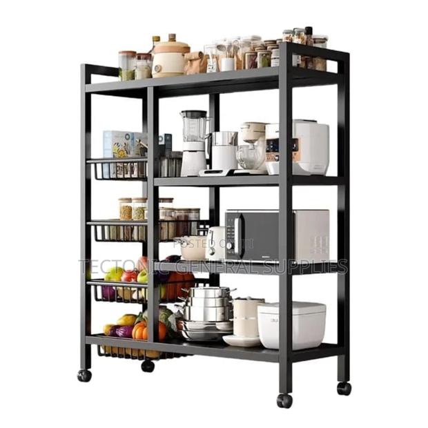 Multifunctional Strong Metallic Kitchen Rack - main view