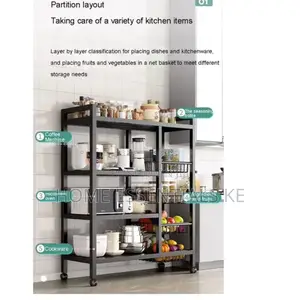 Multifunctional Strong Metallic Kitchen Rack