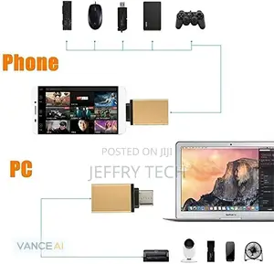 OTG Type-C Male to USB 2.0 Female for Laptop