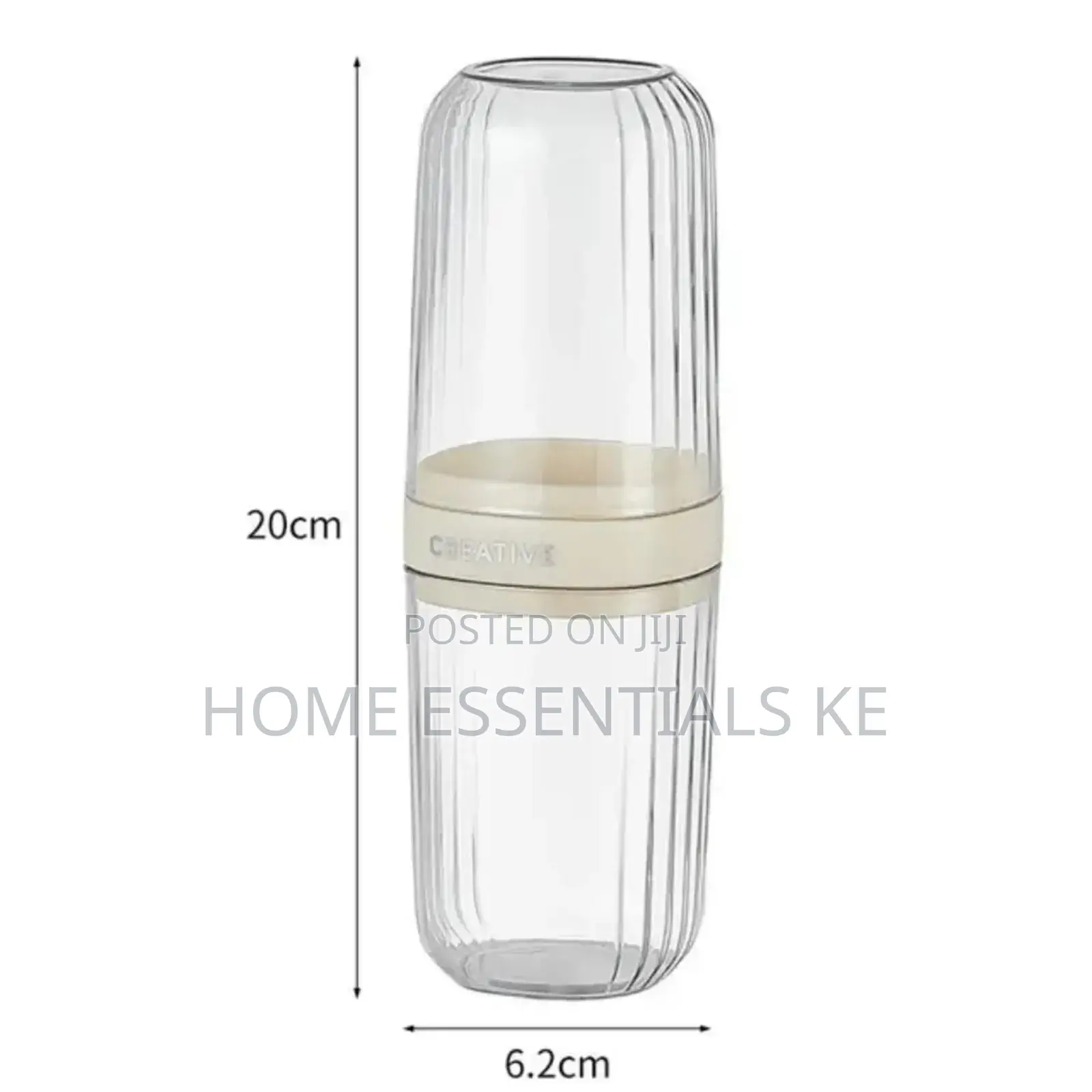 Acrylic Travel Toothbrush Holder