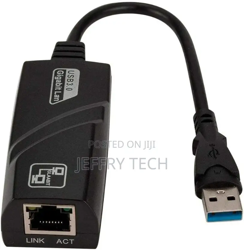 Zonic Z1093 Ethernet Adapter Portable Usb 3.0 to Rj45 10/10