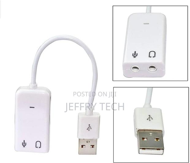 Zonic USB Sound Card Virtual 7.1 3D External USB Audio Adapt - thumbnail 3