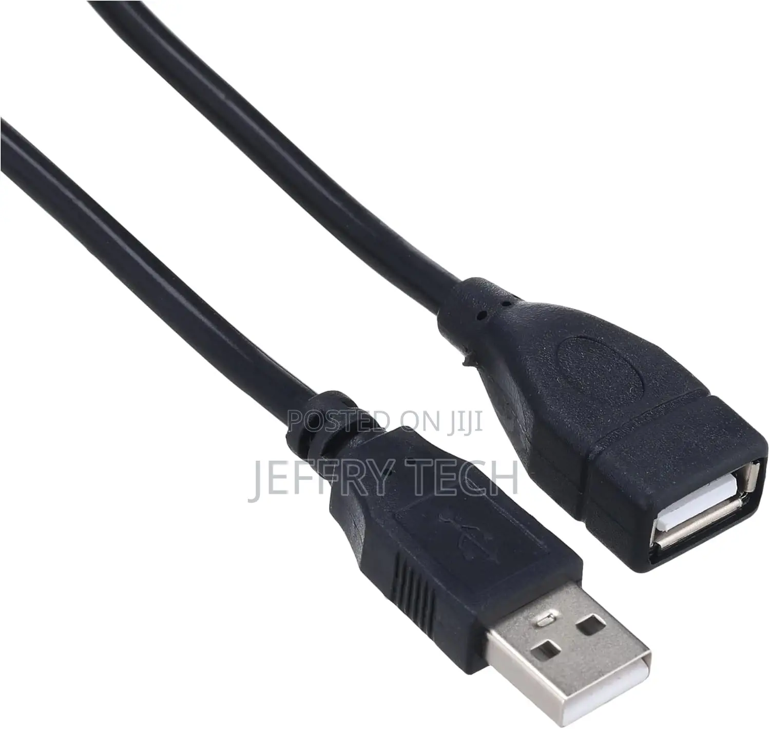 Usb Male to Female Extension Cable 1.5 Meter-Black