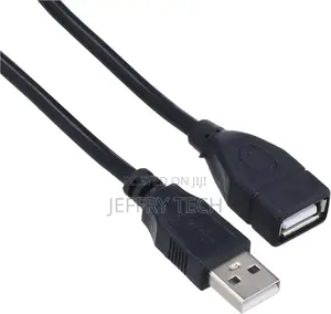 Usb Male to Female Extension Cable 1.5 Meter-Black