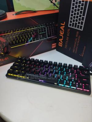 61 Keys Mini LED RGB Backlit Mechanical Gaming Keyboard