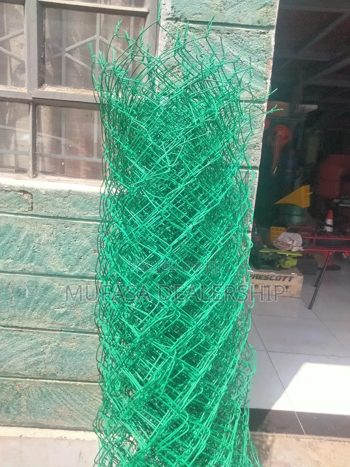 PVC Coated (Coloured) Chainlink Fence