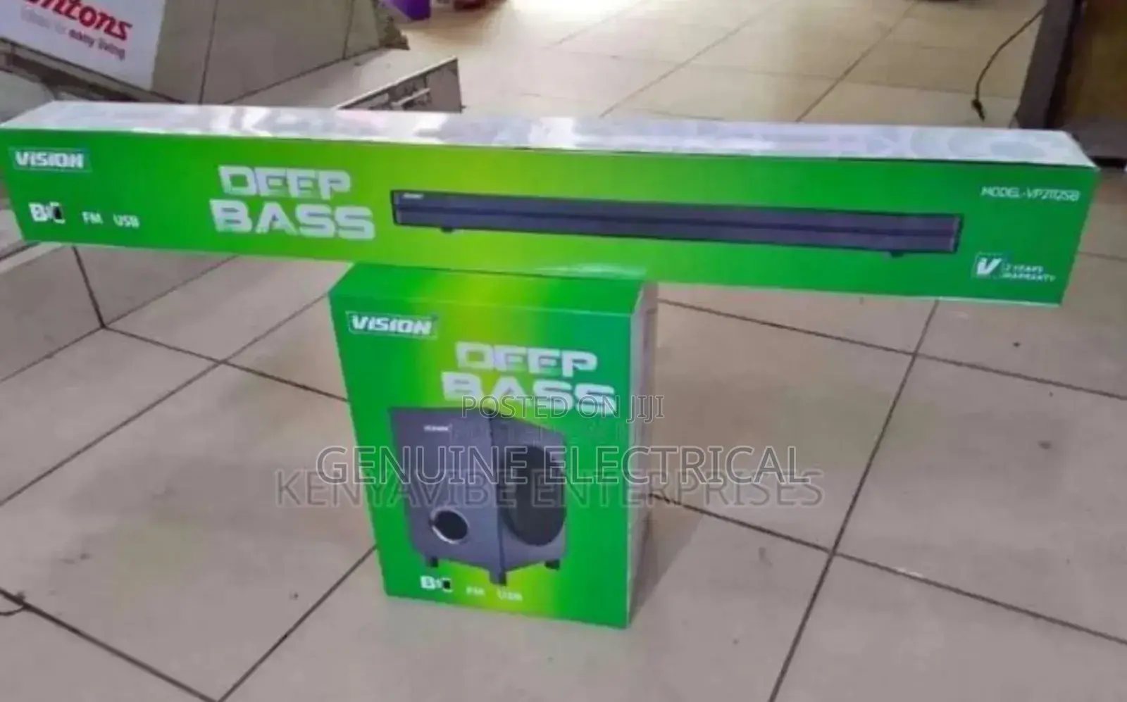 Vision Deep Base Sound Bar