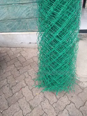 Attractive PVC Coated Green Chainlink Fence