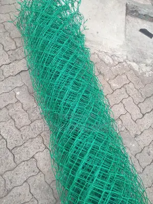 Attractive PVC Coated Green Chainlink Fence