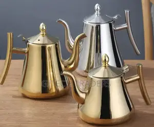 Stainless Steel Teapot With Infusion Set, Very Suitable