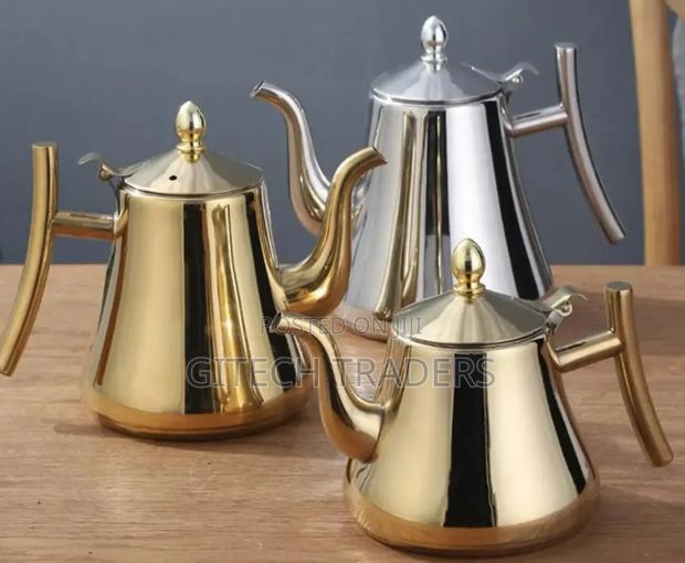 Stainless Steel Teapot With Infusion Set, Very Suitable