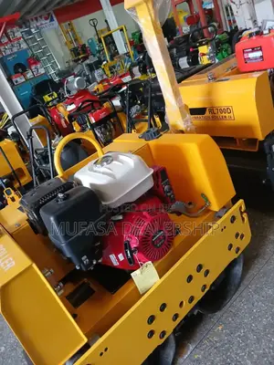 Double Drum Pedestrian Roller