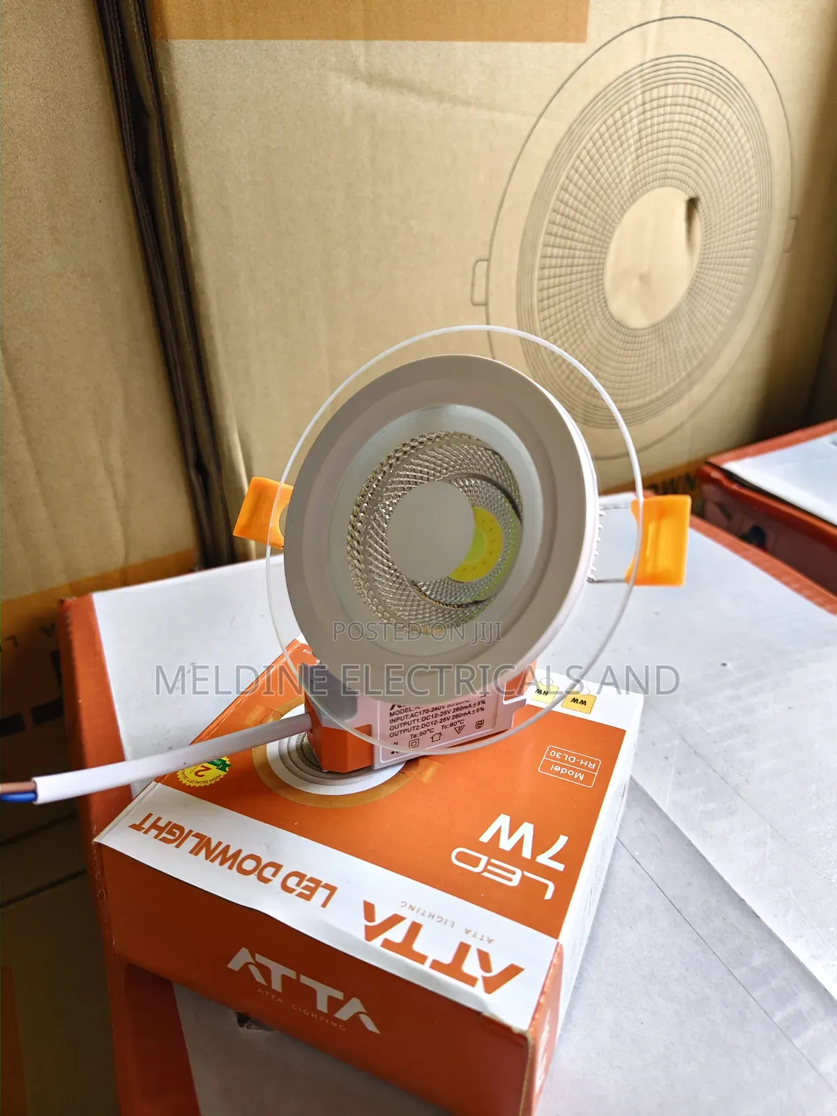 Glass Panel 7watts Daylight/Warm