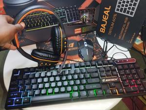 Jertech CT4-01 4 in 1 PC Gaming Kit Accessories Headset Led - main view