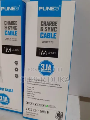 Type C Fast Charger Cable.Punex Charge Sync Data Cable.