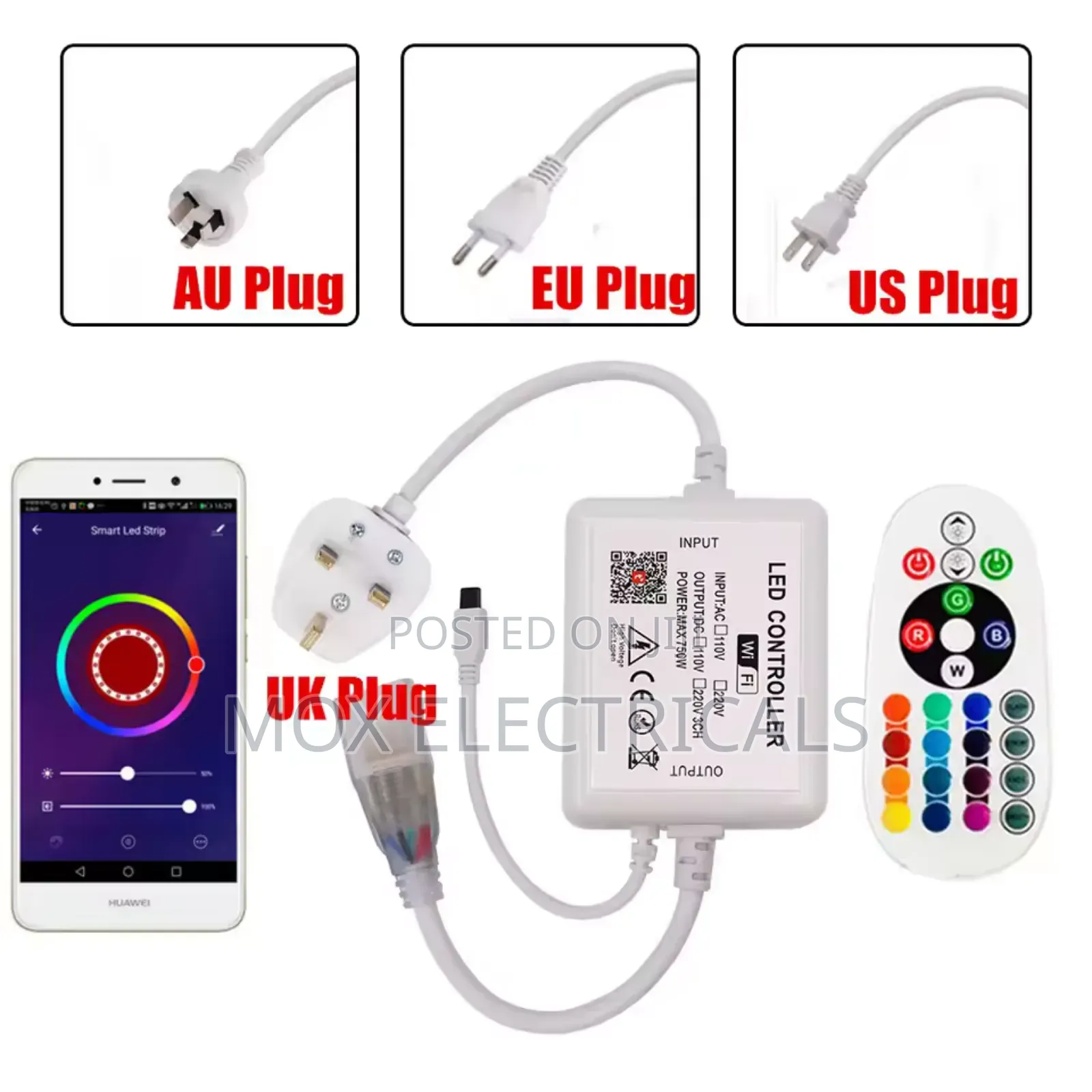 Multicolored Snakelight Remote Chaser