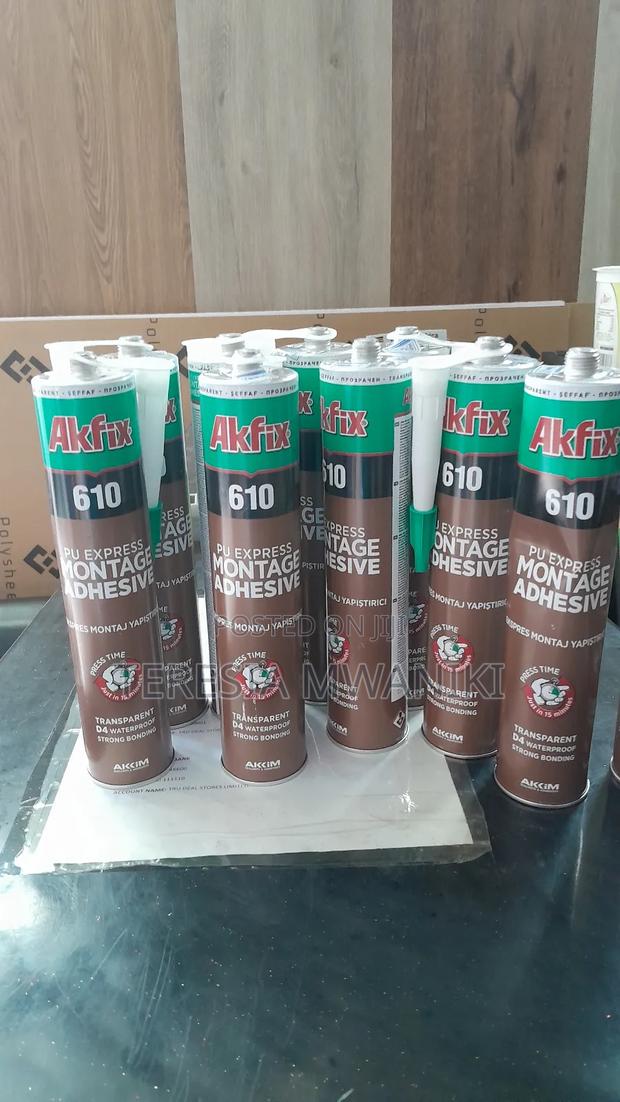 Akifix  610 Pu No Nail  Pro Adhesive  310ml - thumbnail 2
