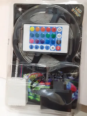 Led Remote Control RGB 5M Strip/Snake Light Set.Self Stick