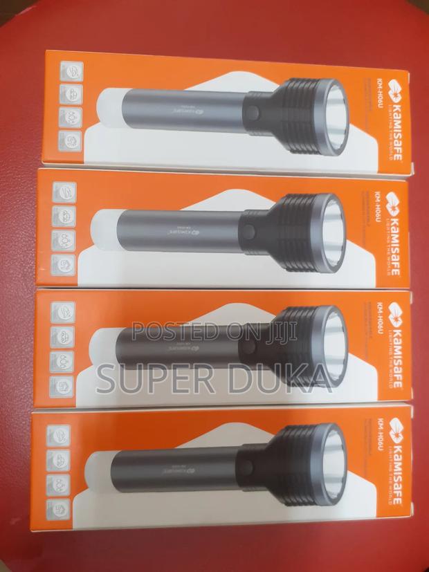 Torch.Rechargeable Kamisafe H06U Bright Flash Light